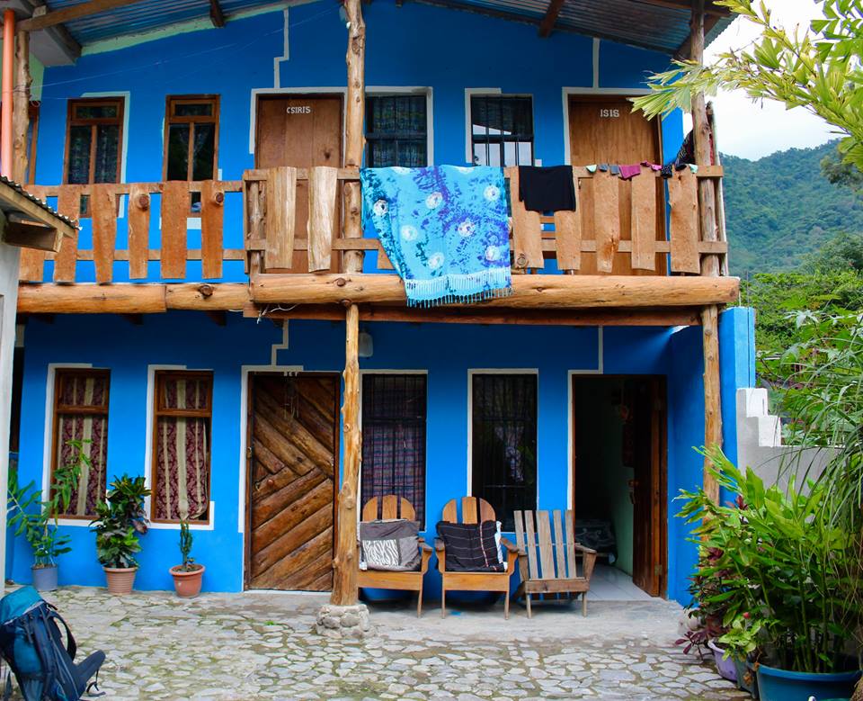 Hyggeligt og billigt guest house i Guatemala.