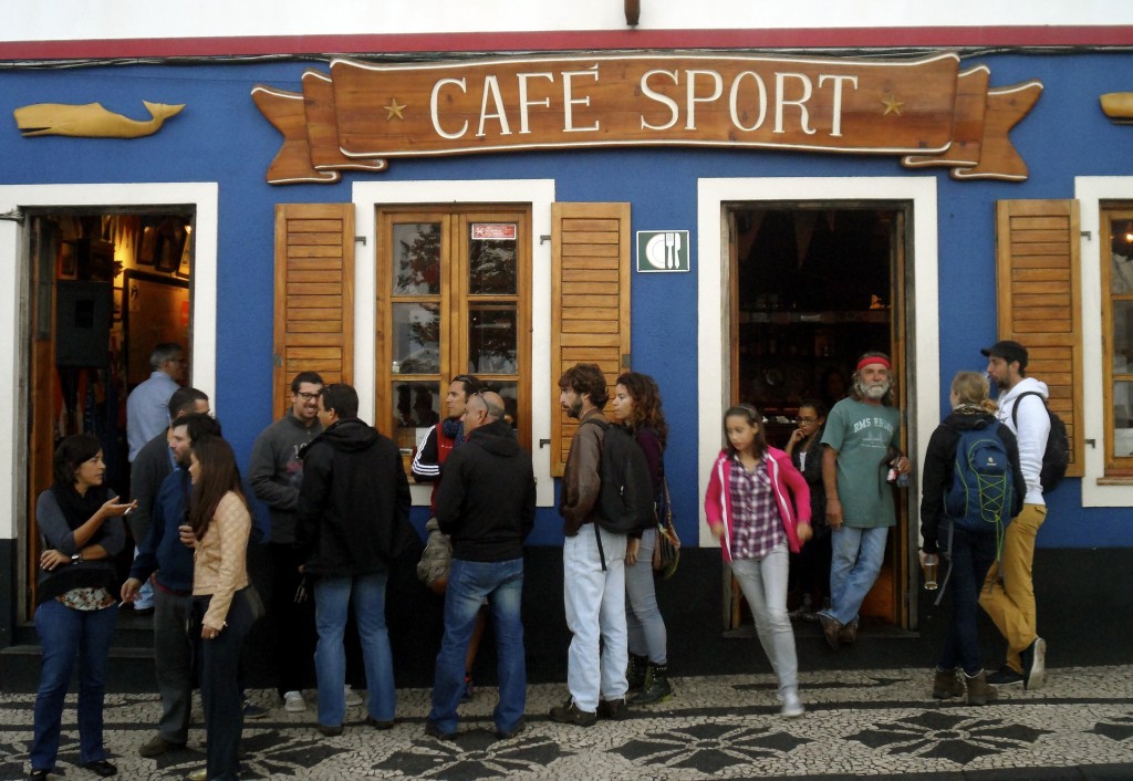 Cafe Sport i Horta.