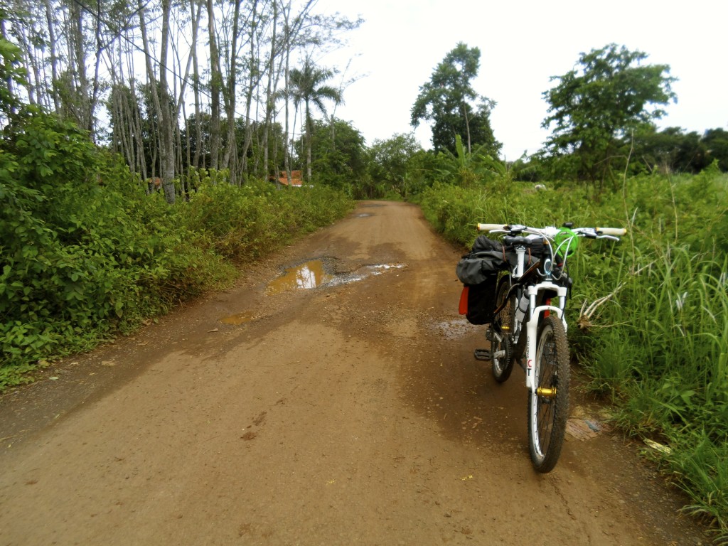 Cykeltur på Java.