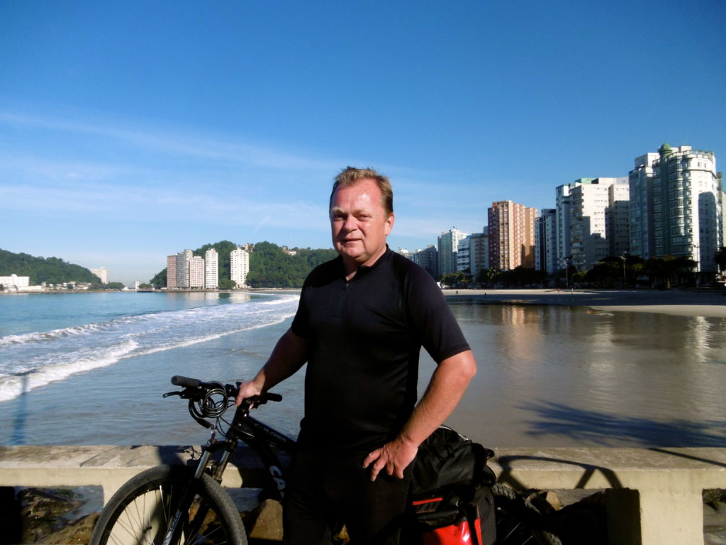 Mig og min cykel i Santos.
