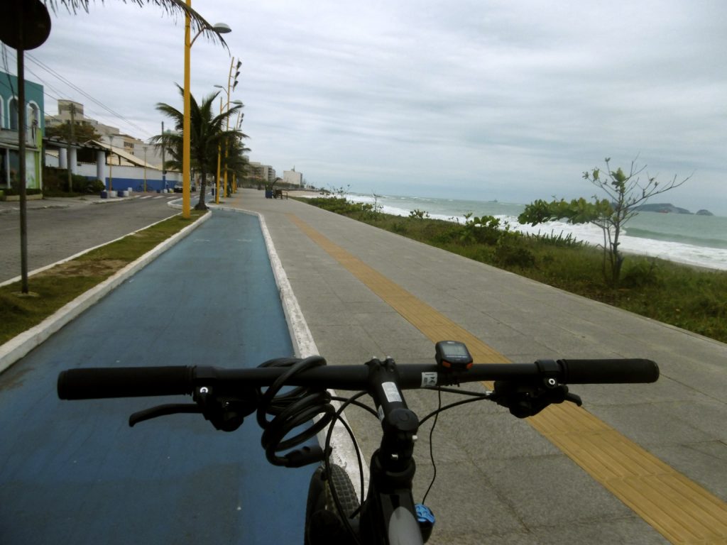 Mig og min cykel i Brasilien.
