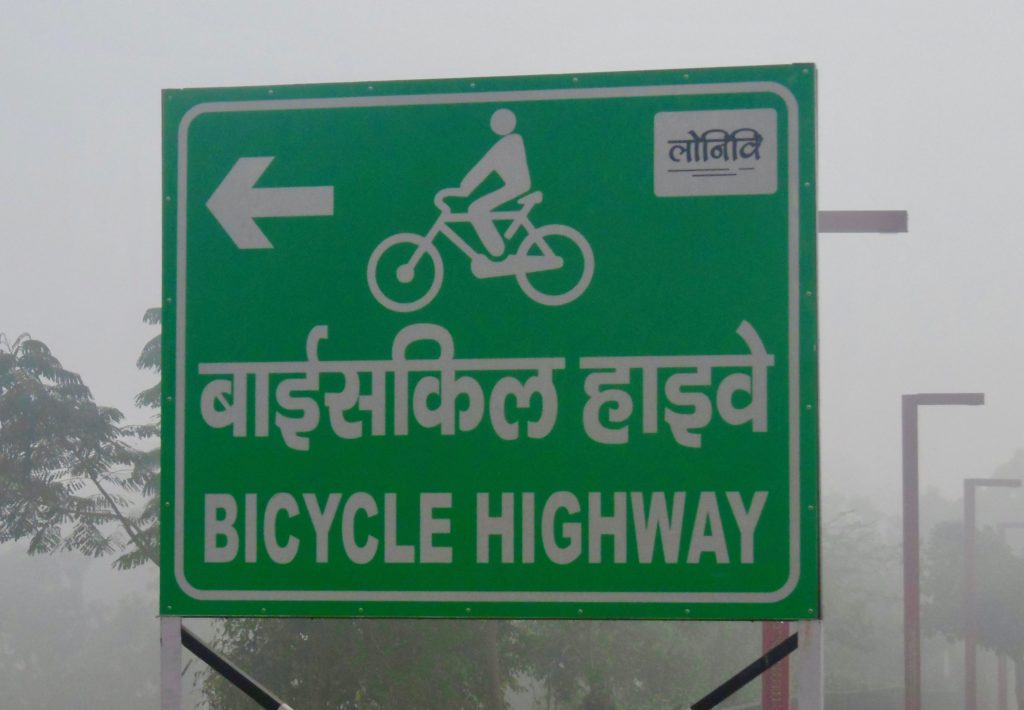 Indisk cykelsti.