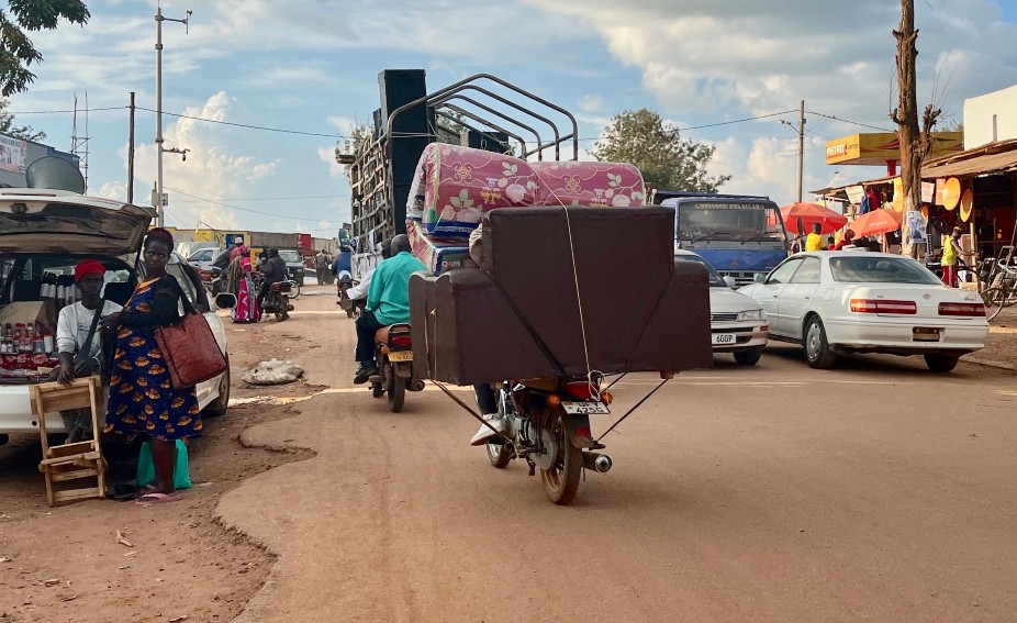 landsby Uganda.