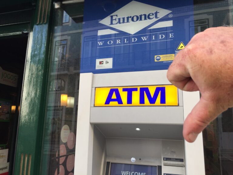 Euronet pengeautomater.