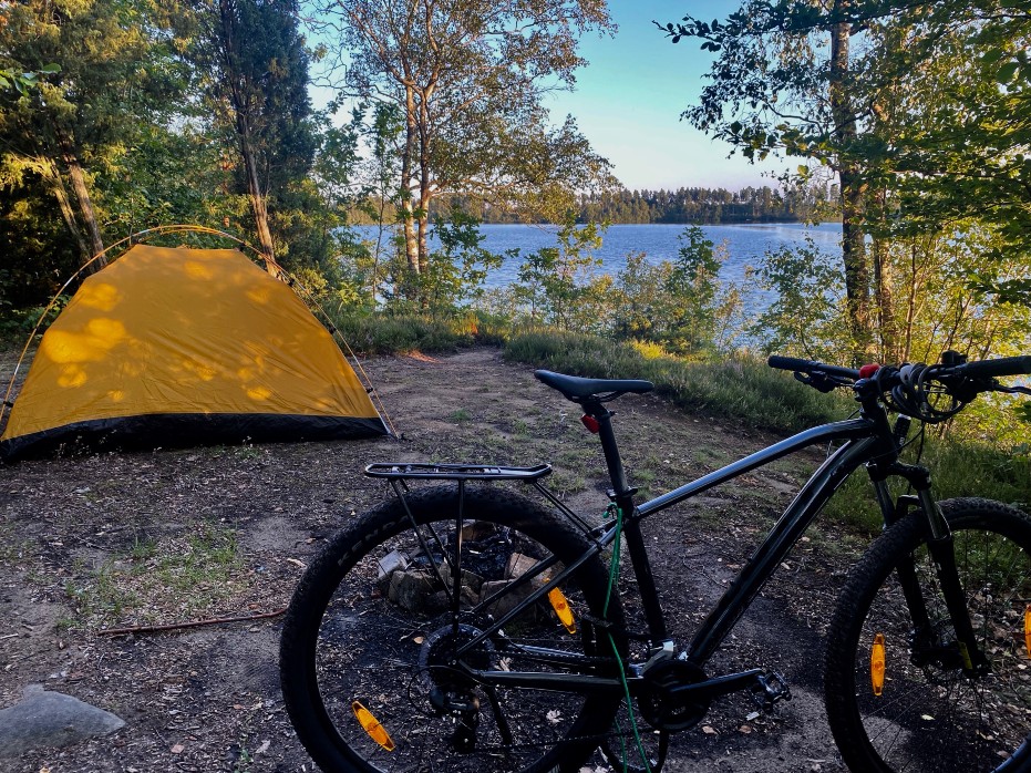 cykel camping sverige